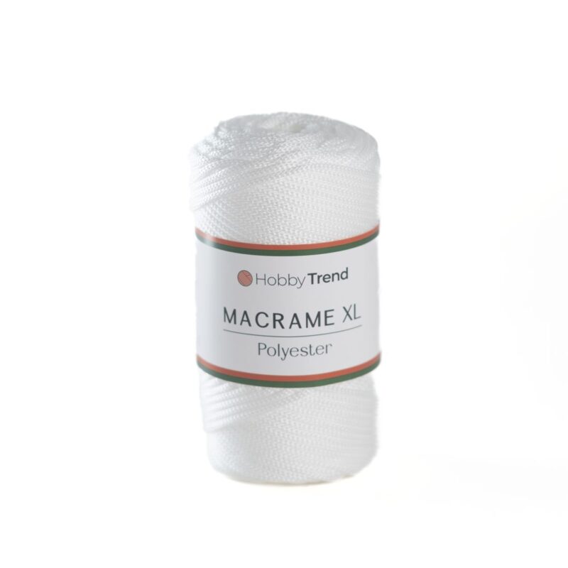 HobbyTrend makrame PP XL 01 White