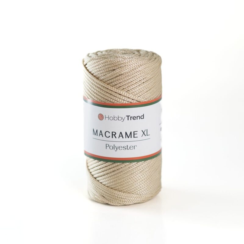 HobbyTrend makrame PP XL 036 Light Beige
