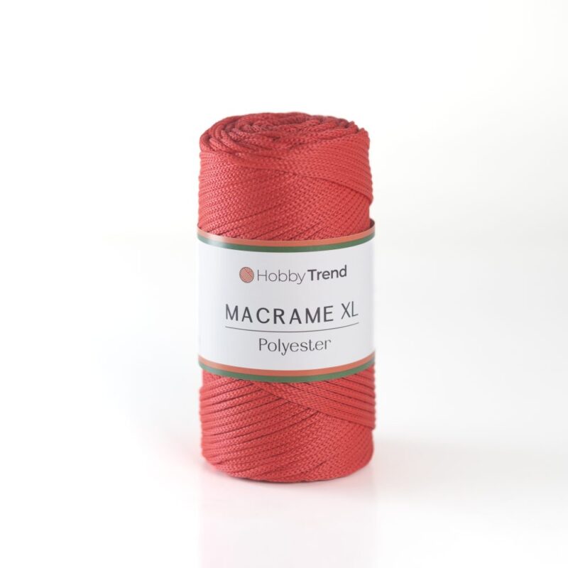 HobbyTrend makrame PP XL 100 Red