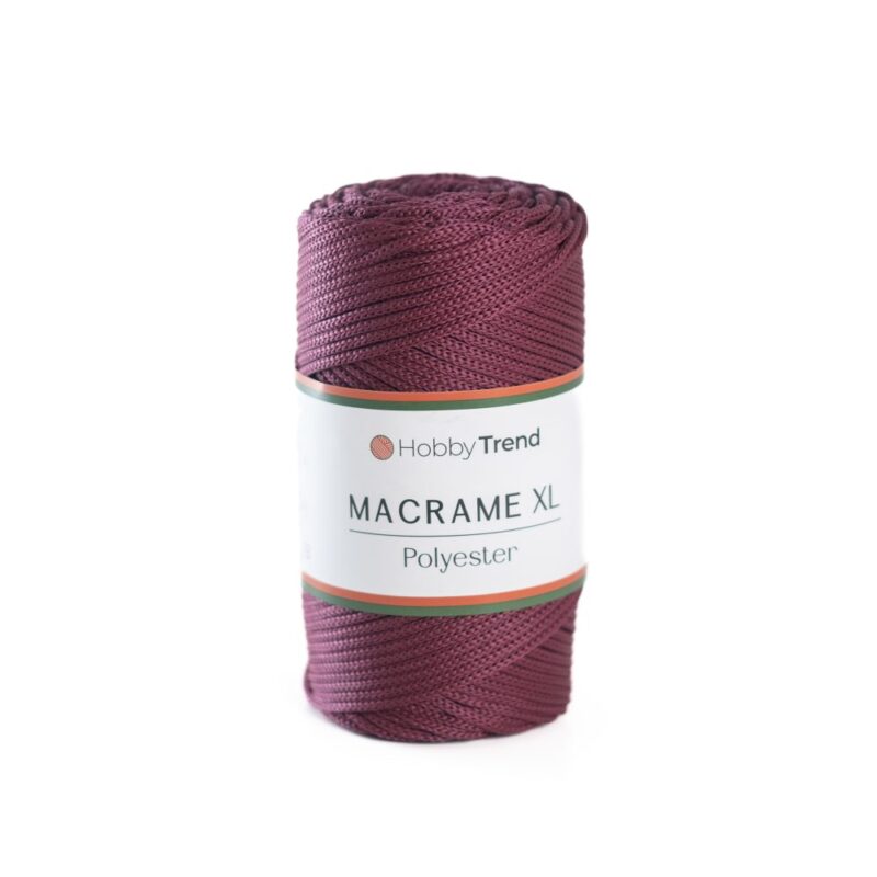 HobbyTrend makrame PP XL 110 Burgundy