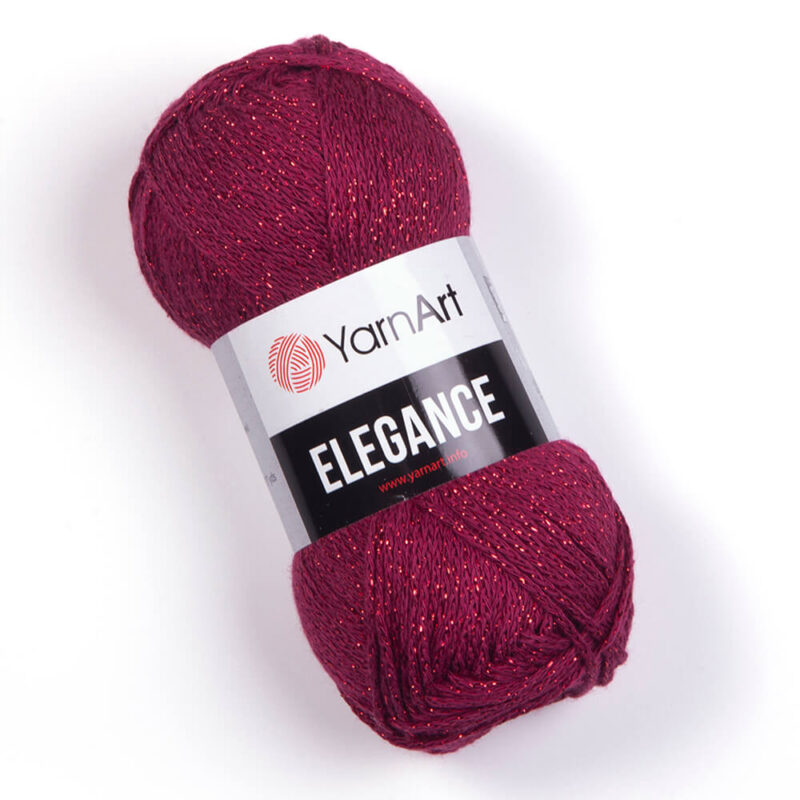 Elegance Simli Bordeaux 123
