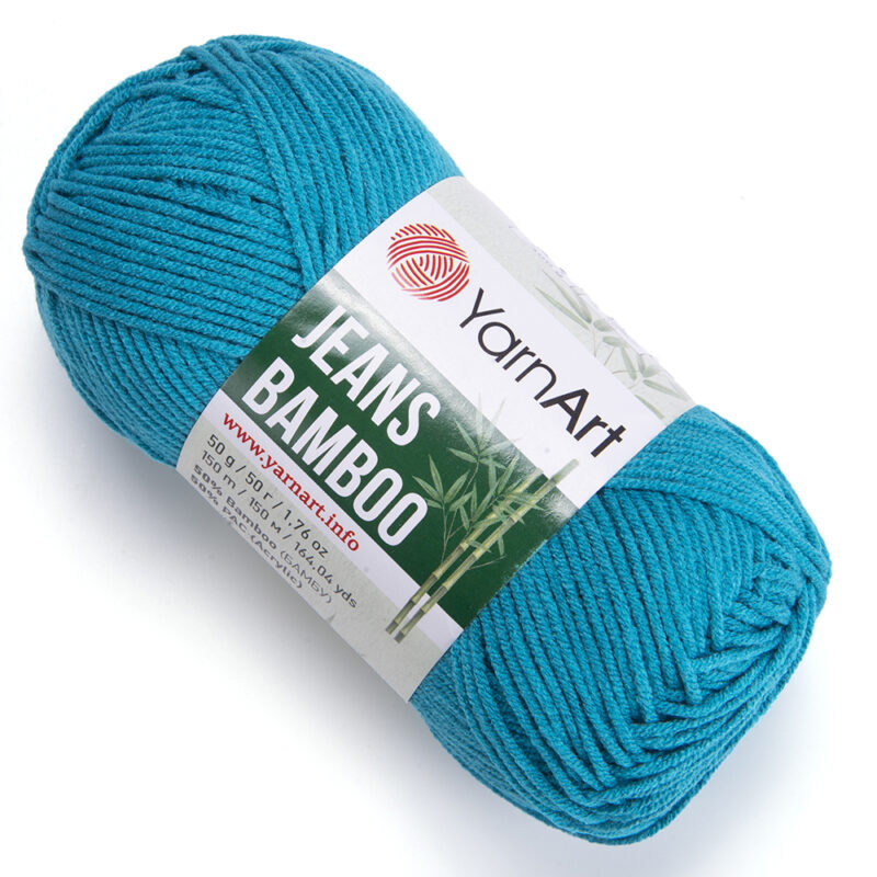 Jeans Bamboo Turquoise 140