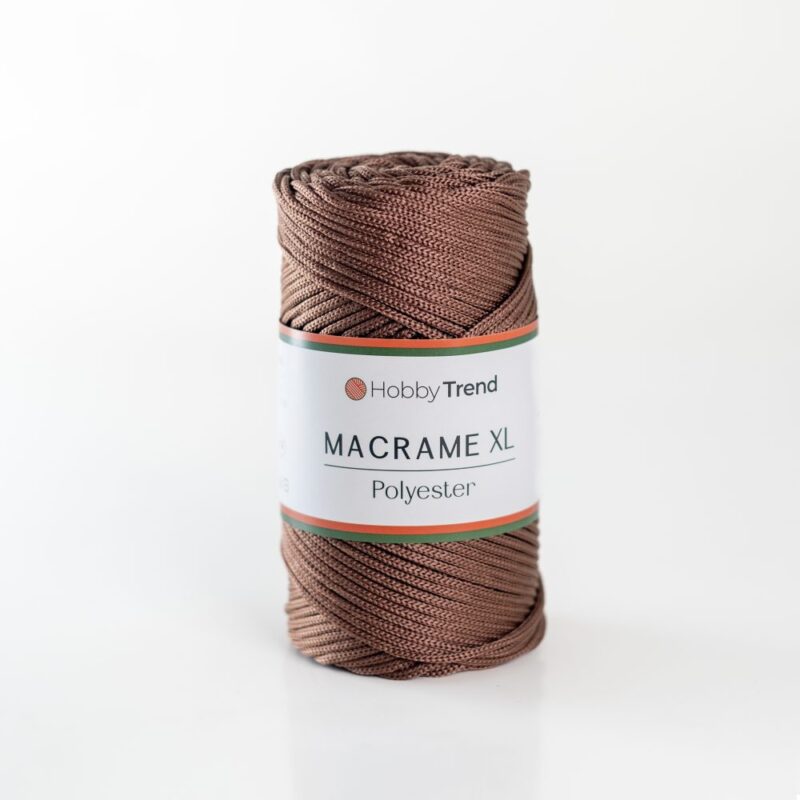 HobbyTrend makrame PP XL 205 Light Brown