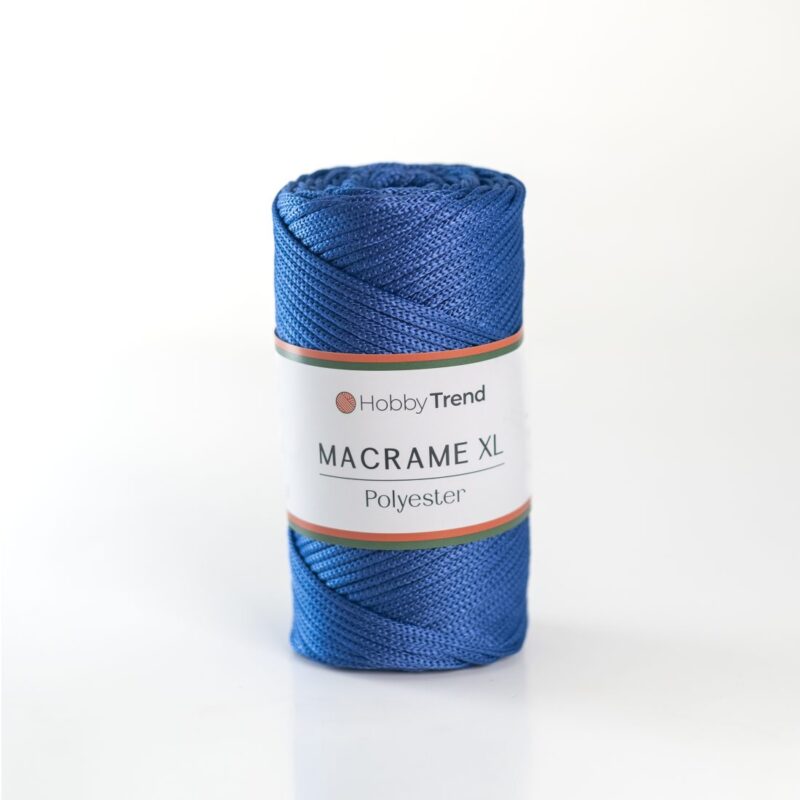 HobbyTrend makrame PP XL 252 Sax Blue