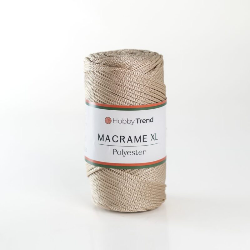 HobbyTrend makrame PP XL 31 Light Beige