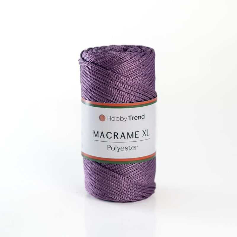 HobbyTrend makrame PP XL 77 Purple